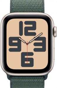Watch SE (2nd Gen) 40 mm Starlight Aluminum Case with Sage Sport Loop – фото 11