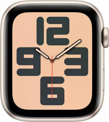 Watch SE (2nd Gen) 40 mm Starlight Aluminum Case with Starlight Sport Band – фото 19