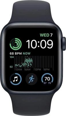 Watch SE (2nd Gen) 44 mm Midnight Aluminum Case with Black Sport Band – фото 18