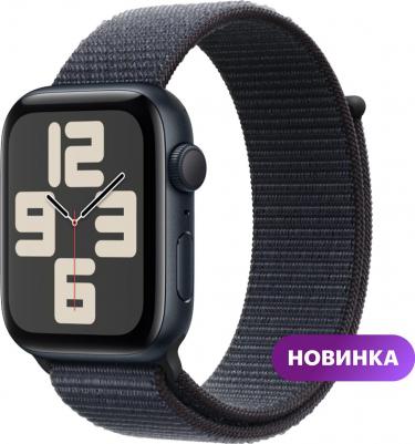 Watch SE (2nd Gen) 44 mm Midnight Aluminum Case with Ink Sport Loop – фото 10