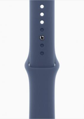 Watch SE (2nd Gen) 44 mm Silver Aluminum Case with Denim Sport Band – фото 1
