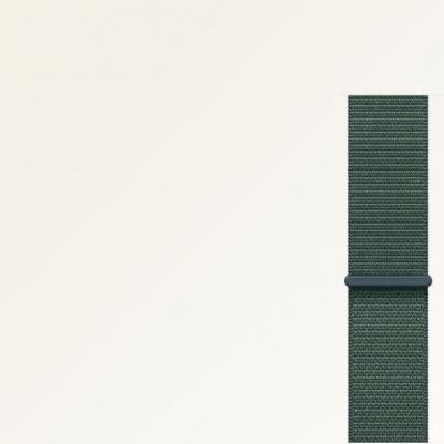 Watch SE (2nd Gen) 44 mm Starlight Aluminum Case with Sage Sport Loop – фото 1