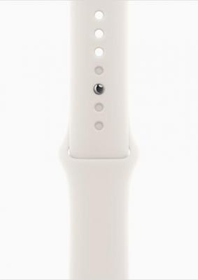 Watch SE (3nd Gen) 44 mm Starlight Aluminum Case with Starlight Sport Band – фото 6