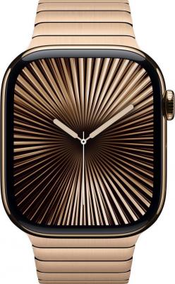Watch Series 10 42 mm Gold Titanium Case with Gold Link Bracelet – фото 4