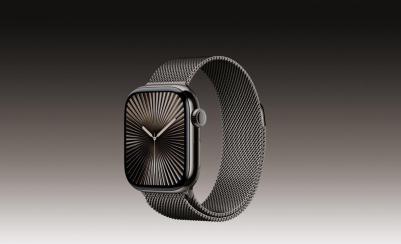 Watch Series 10 42 mm Slate Titanium Case with Slate Milanese Loop – фото 3
