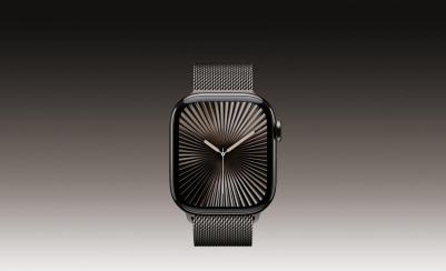 Watch Series 10 42 mm Slate Titanium Case with Slate Milanese Loop – фото 9