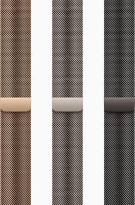 Watch Series 10 46 mm Gold Titanium Case with Gold Milanese Loop – фото 1