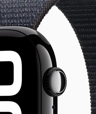 Watch Series 10 46 mm Jet Black Aluminum Case with Ink Sport Loop – фото 19