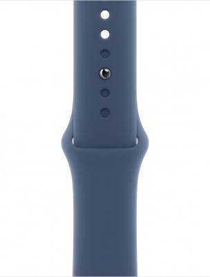 Watch Series 10 46 mm Silver Aluminum Case with Denim Sport Band – фото 6