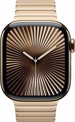 Watch Series 11 42 mm Gold Titanium Case with Gold Link Bracelet – фото 2