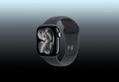 Watch Series 11 42 mm Jet Black Aluminum Case with Black Sport Band – фото 13