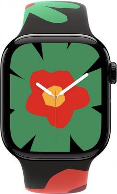 Watch Series 11 42 mm Jet Black Aluminum Case with Black Unity Sport Band – фото 1