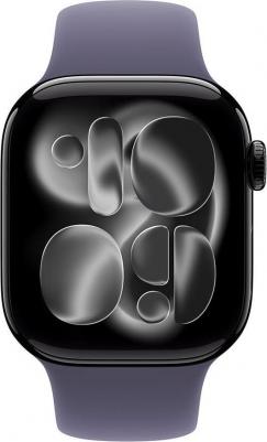 Watch Series 11 42 mm Jet Black Aluminum Case with Purple Fog Sport Band – фото 2