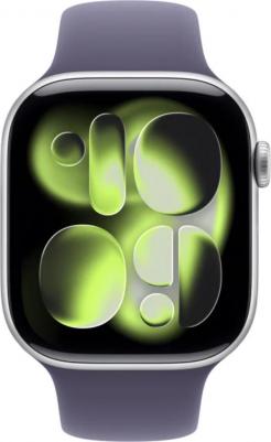 Watch Series 11 42 mm Silver Aluminum Case with Purple Fog Sport Band – фото 3