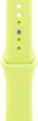 Watch Series 11 42 mm Slate Titanium Case with Neon Yellow Sport Band – фото 1
