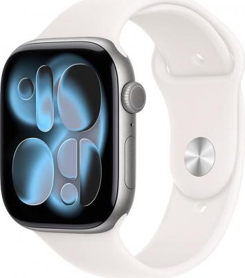 Watch Series 11 42 mm Space Gray Aluminum Case with Light Blush Sport Band
