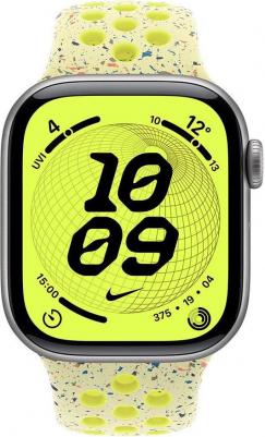 Watch Series 11 42 mm Space Gray Aluminum Case with Volt Splash Nike Sport Band – фото 2