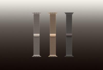 Watch Series 11 46 mm Natural Titanium Case with Natural Milanese Loop – фото 1