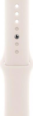 Watch Series 11 46 mm Natural Titanium Case with Starlight Sport Band – фото 1