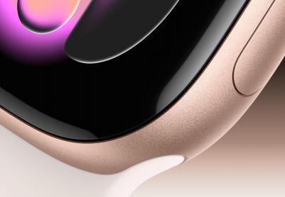 Watch Series 11 46 mm Rose Gold Aluminum Case with Light Blush Sport Band – фото 7