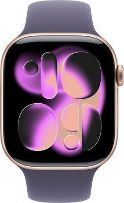 Watch Series 11 46 mm Rose Gold Aluminum Case with Purple Fog Sport Band – фото 1