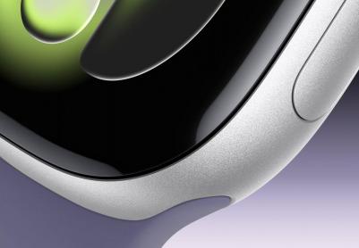 Watch Series 11 46 mm Silver Aluminum Case with Purple Fog Sport Band – фото 3