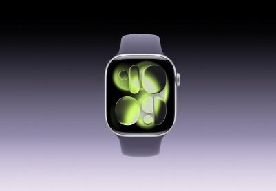 Watch Series 11 46 mm Silver Aluminum Case with Purple Fog Sport Band – фото 5
