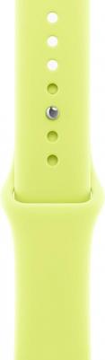 Watch Series 11 46 mm Slate Titanium Case with Neon Yellow Sport Band – фото 2