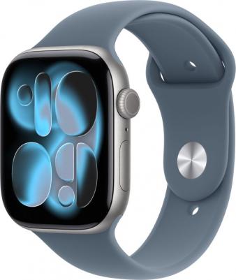 Watch Series 11 46 mm Space Gray Aluminum Case with Anchor Blue Sport Band