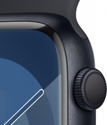 Watch Series 9 41 mm Midnight Aluminum Case with Black Sport Band – фото 11