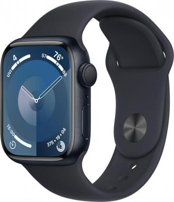Watch Series 9 41 mm Midnight Aluminum Case with Black Sport Band