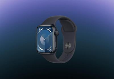 Watch Series 9 41 mm Midnight Aluminum Case with Black Sport Band – фото 12