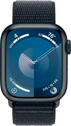 Watch Series 9 41 mm Midnight Aluminum Case with Black Sport Band – фото 19