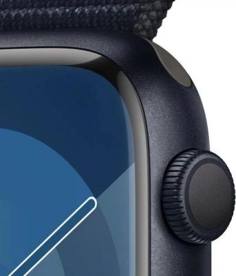 Watch Series 9 41 mm Midnight Aluminum Case with Ink Sport Loop – фото 3