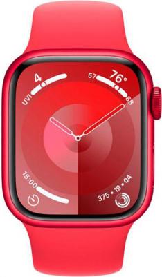 Watch Series 9 41 mm (PRODUCT)RED Aluminum Case with (PRODUCT)RED Sport Band – фото 2