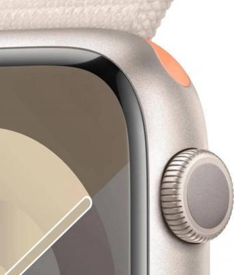 Watch Series 9 41 mm Starlight Aluminum Case with Starlight Sport Loop – фото 1