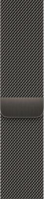 Watch Series 9 45 mm Graphite Stainless Steel Case with Slate Milanese Loop – фото 3