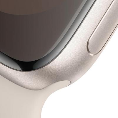 Watch Series 9 45 mm Starlight Aluminum Case with Starlight Sport Band – фото 2