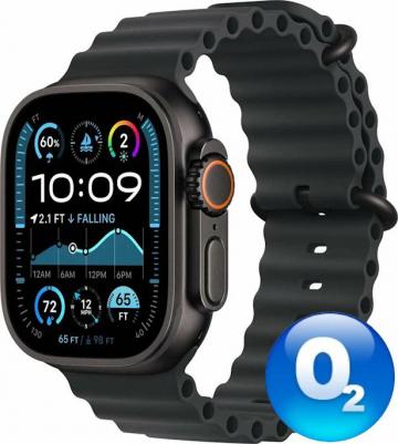 Watch Ultra 2 (2024) 49 mm Black Titanium Case with Black Ocean Band – фото 8