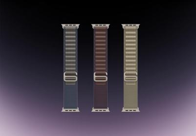 Watch Ultra 2 49 mm Natural Titanium Case with Indigo Alpine Loop – фото 16