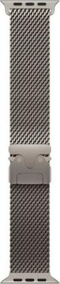 Watch Ultra 2 49 mm Natural Titanium Case with Natural Titanium Milanese Loop – фото 3
