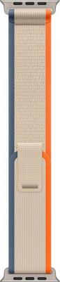 Watch Ultra 2 49 mm Natural Titanium Case with Orange/Beige Trail Loop – фото 4