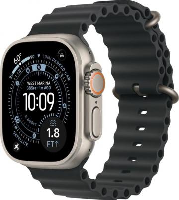Watch Ultra 3 (2025) 49 mm Natural Titanium Case with Black/Charcoal Trail Loop – фото 2