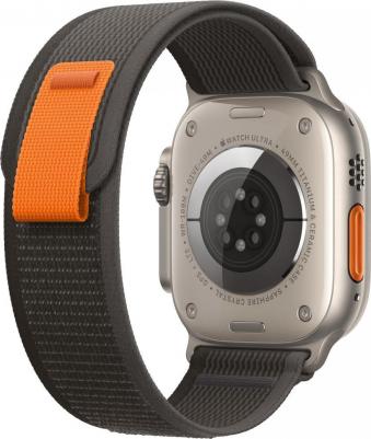 Watch Ultra 49 mm Natural Titanium Case with Black/Gray Trail Loop – фото 1