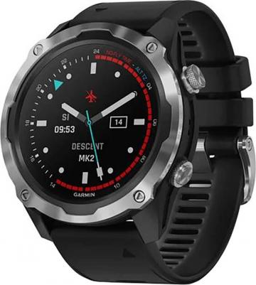 Descent Mk2 Sapphire 52 mm, Silicone Black