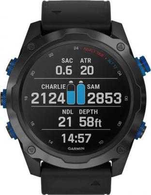 Descent Mk2i Sapphire 52 mm, Silicone Black – фото 3