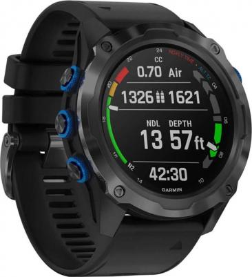 Descent Mk2i Sapphire 52 mm, Silicone Black – фото 4