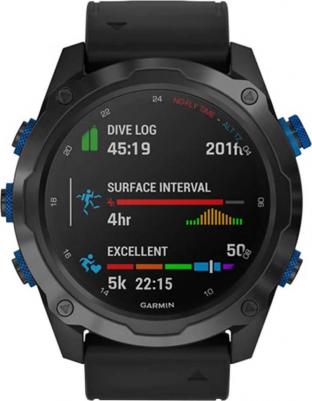 Descent Mk2i Sapphire 52 mm, Silicone Black – фото 6