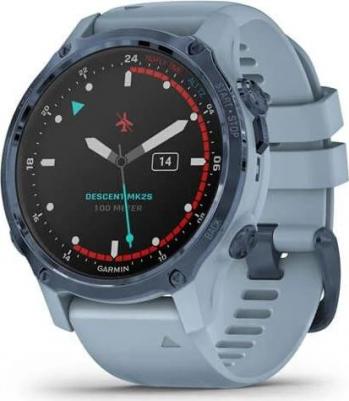 Descent Mk2S Sapphire 43 mm, Silicone Blue