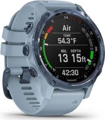 Descent Mk2S Sapphire 43 mm, Silicone Blue – фото 4